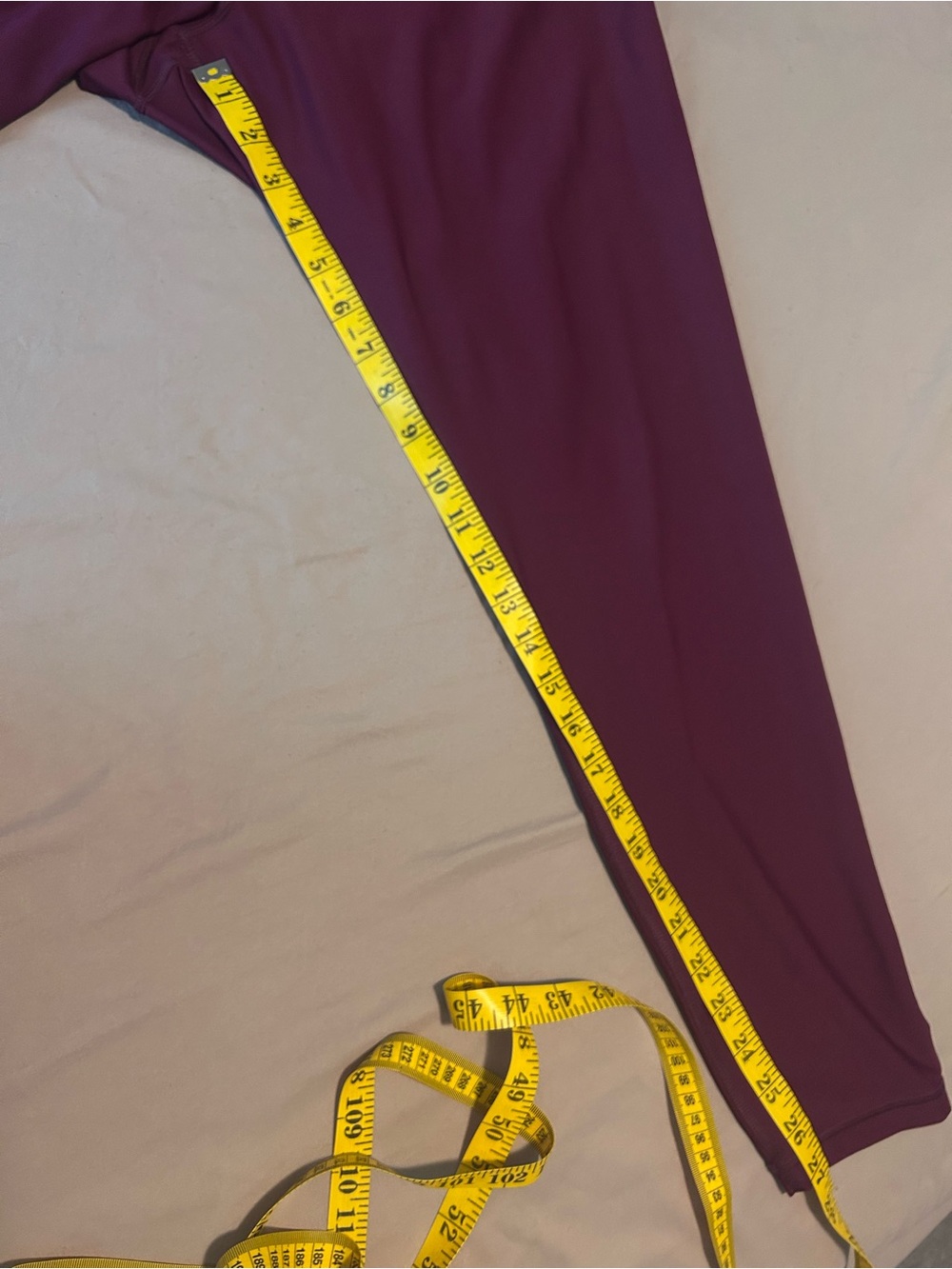 Old Navy Powersoft Extra High Rise Go Dry Leggings Size 2X Deep Purple - Picture 9 of 10